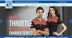 Desktop Screenshot of newcastleembroidery.com.au